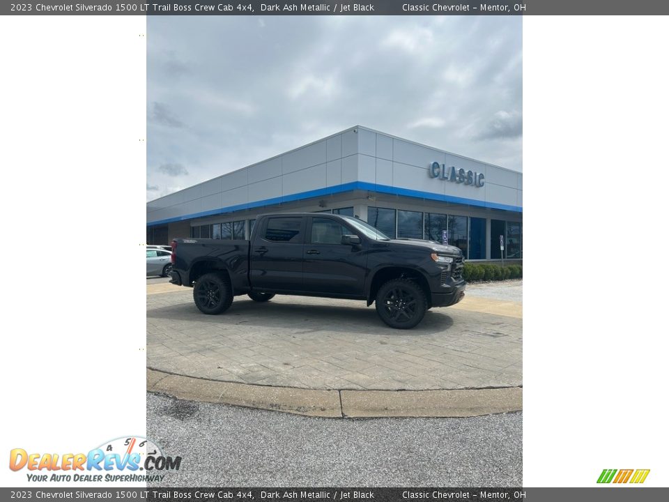 2023 Chevrolet Silverado 1500 LT Trail Boss Crew Cab 4x4 Dark Ash Metallic / Jet Black Photo #2