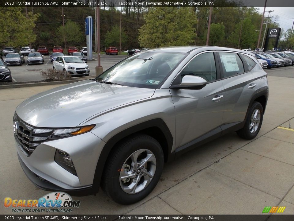 2023 Hyundai Tucson SE AWD Shimmering Silver / Black Photo #7