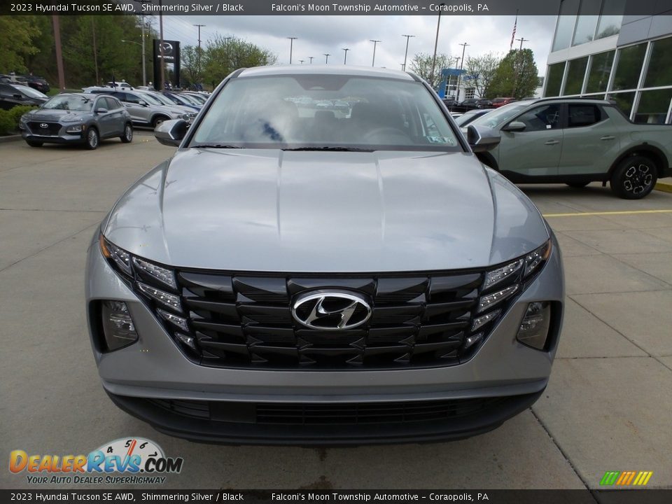 2023 Hyundai Tucson SE AWD Shimmering Silver / Black Photo #8