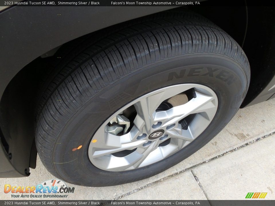 2023 Hyundai Tucson SE AWD Shimmering Silver / Black Photo #10