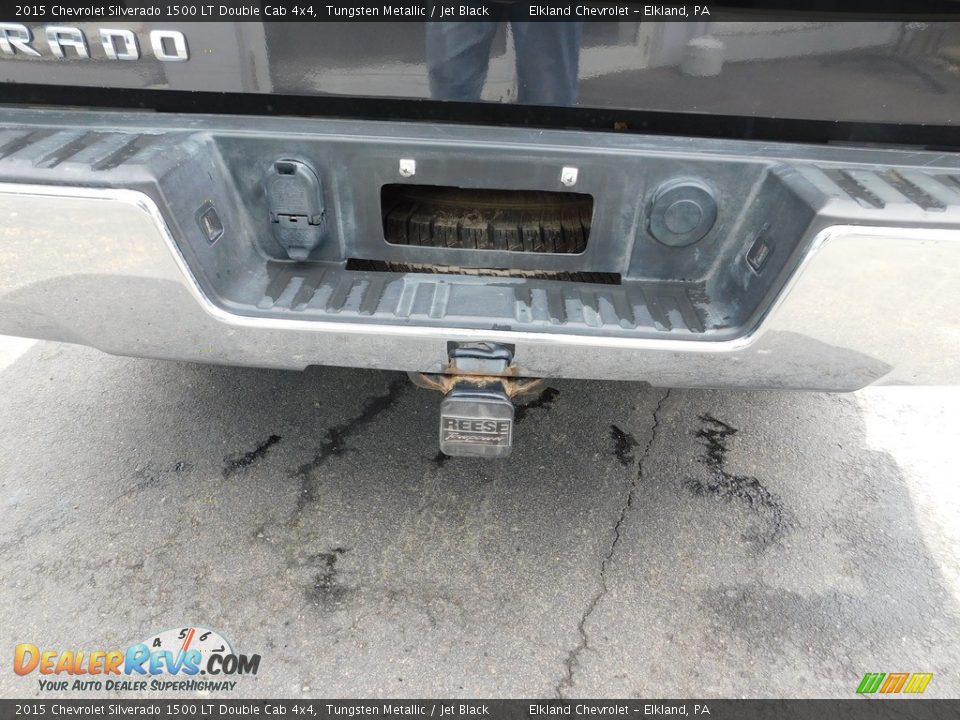 2015 Chevrolet Silverado 1500 LT Double Cab 4x4 Tungsten Metallic / Jet Black Photo #13