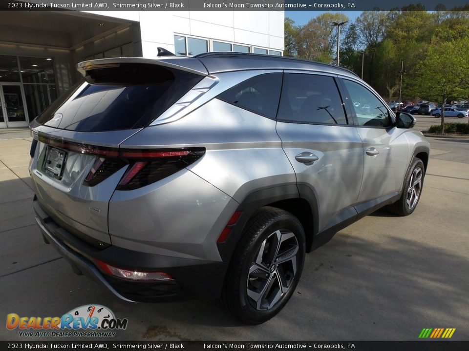 2023 Hyundai Tucson Limited AWD Shimmering Silver / Black Photo #2