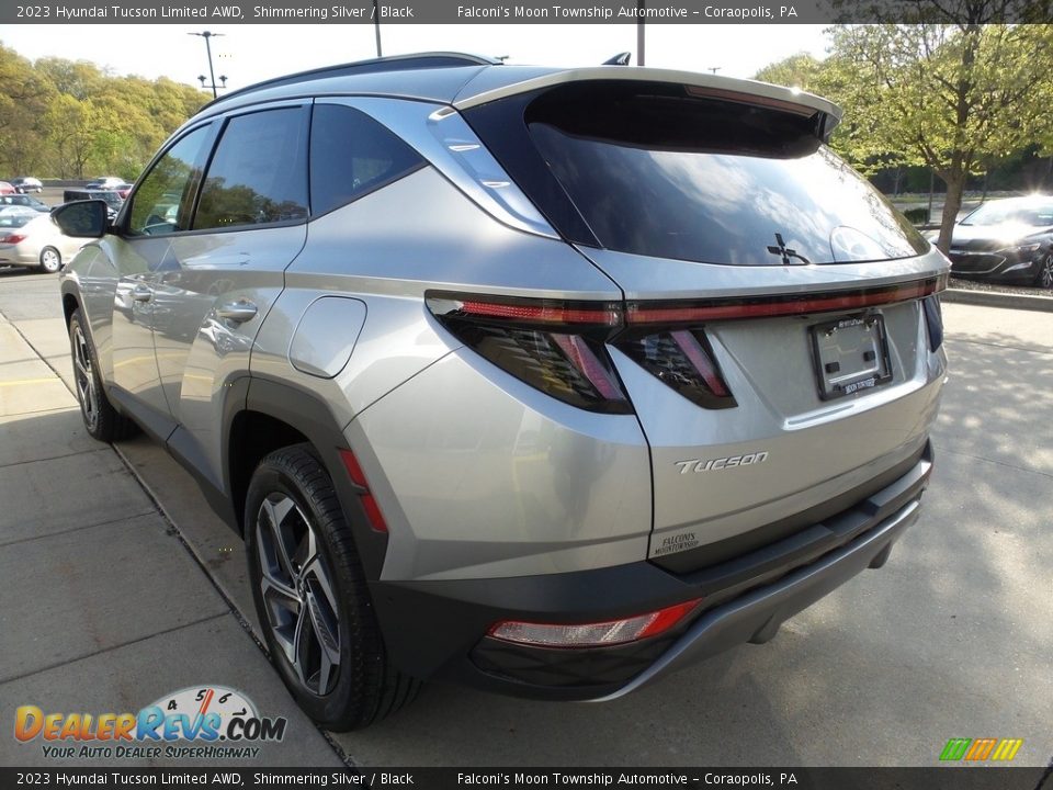 2023 Hyundai Tucson Limited AWD Shimmering Silver / Black Photo #5