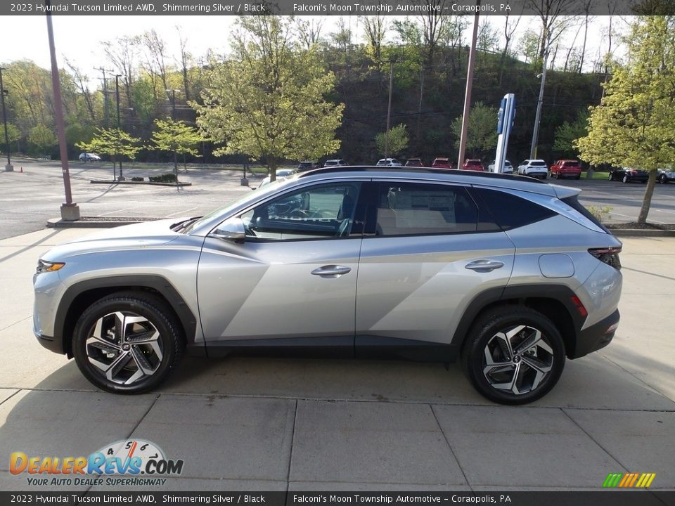 2023 Hyundai Tucson Limited AWD Shimmering Silver / Black Photo #6