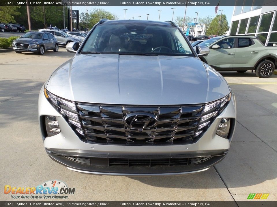 2023 Hyundai Tucson Limited AWD Shimmering Silver / Black Photo #8