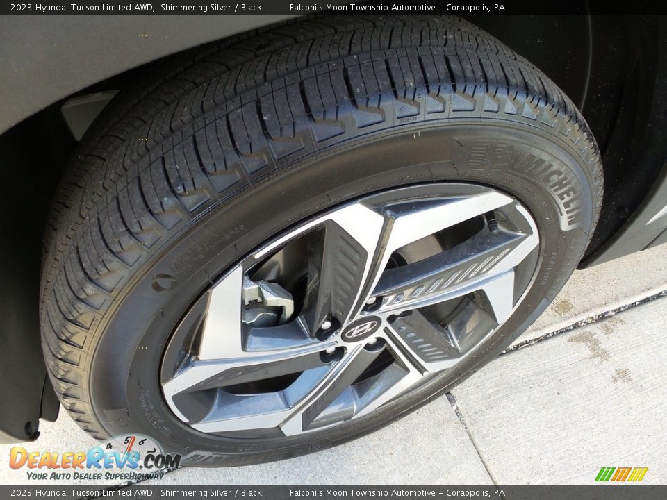2023 Hyundai Tucson Limited AWD Shimmering Silver / Black Photo #10
