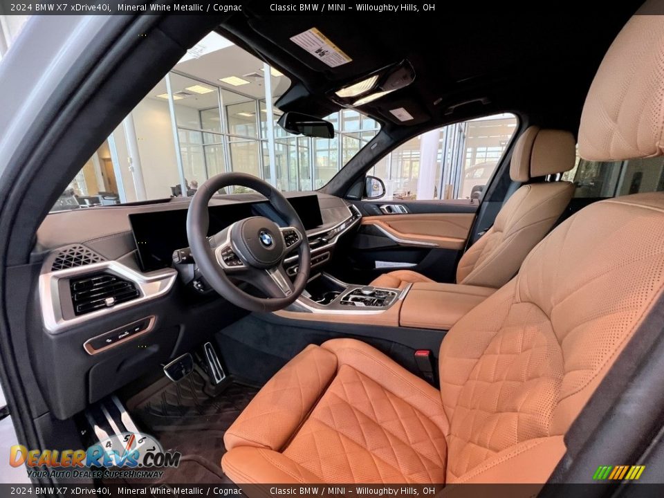 Cognac Interior - 2024 BMW X7 xDrive40i Photo #8