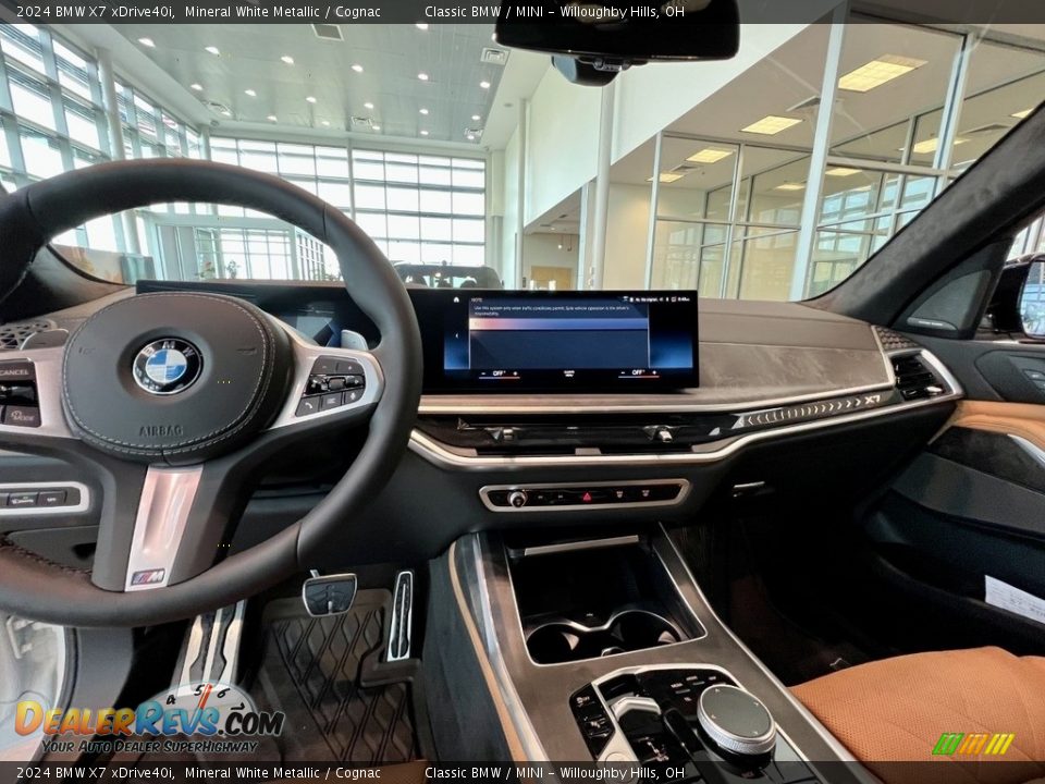 Dashboard of 2024 BMW X7 xDrive40i Photo #9