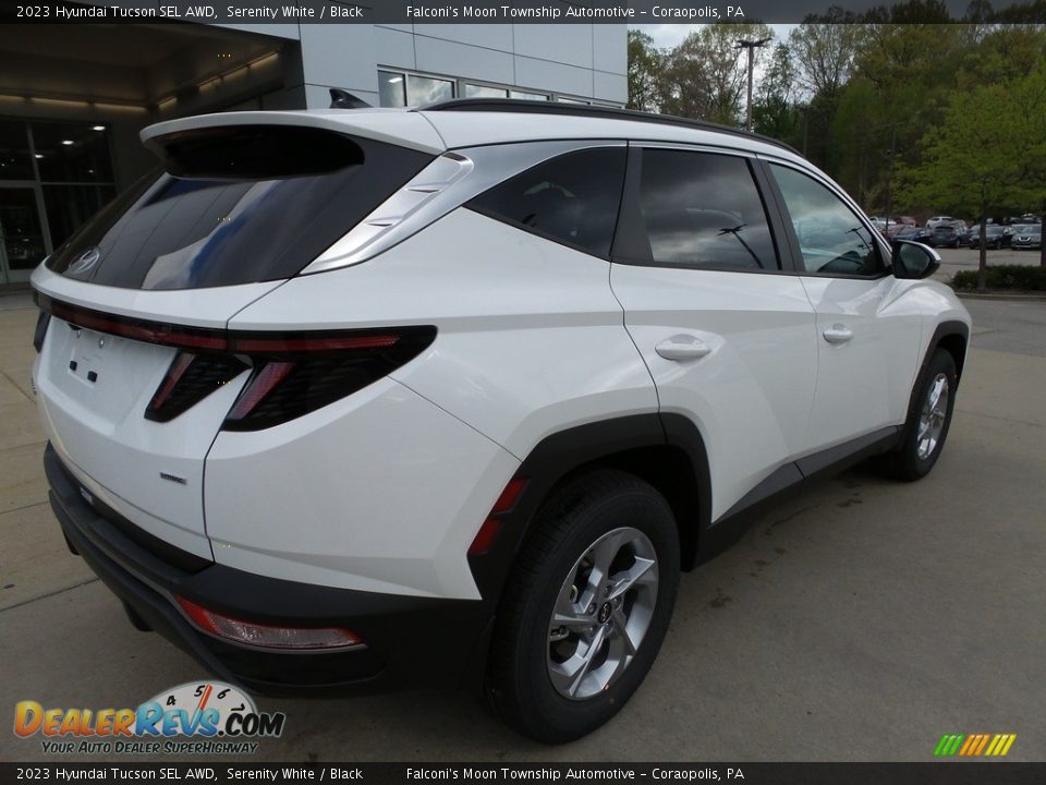 2023 Hyundai Tucson SEL AWD Serenity White / Black Photo #2