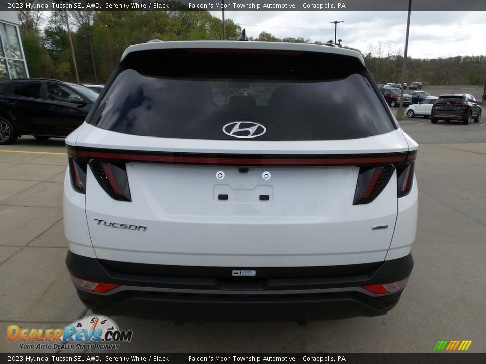 2023 Hyundai Tucson SEL AWD Serenity White / Black Photo #3