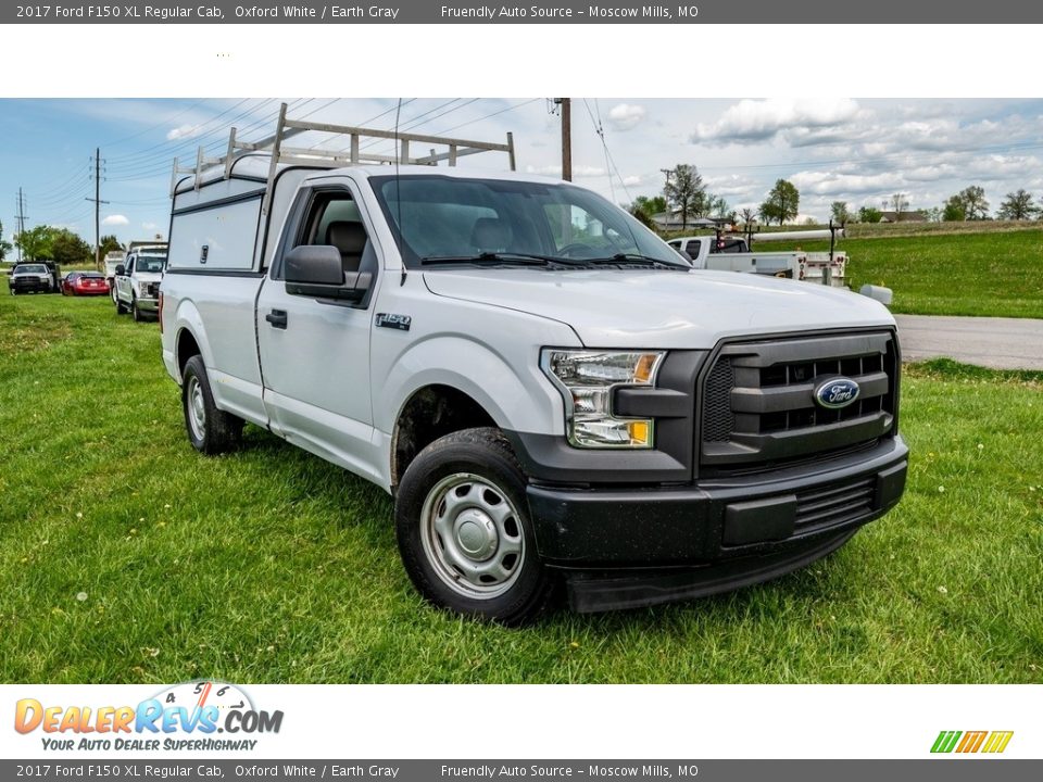 2017 Ford F150 XL Regular Cab Oxford White / Earth Gray Photo #1