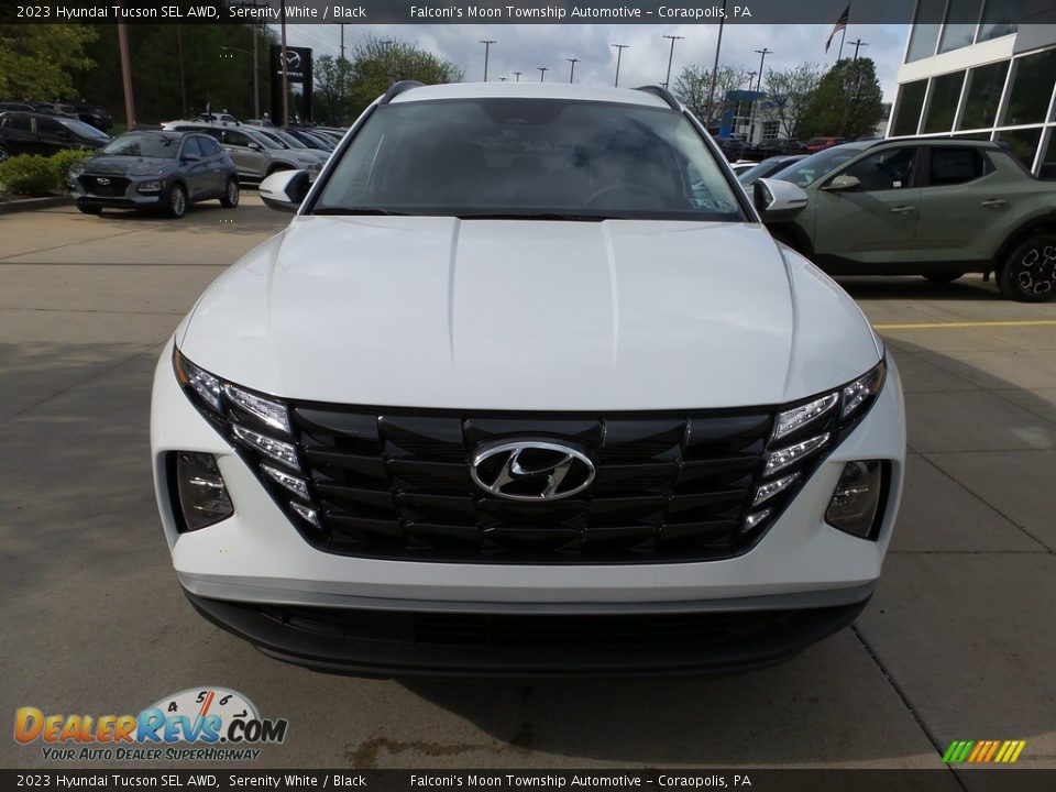 2023 Hyundai Tucson SEL AWD Serenity White / Black Photo #8