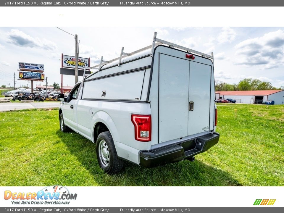 2017 Ford F150 XL Regular Cab Oxford White / Earth Gray Photo #6