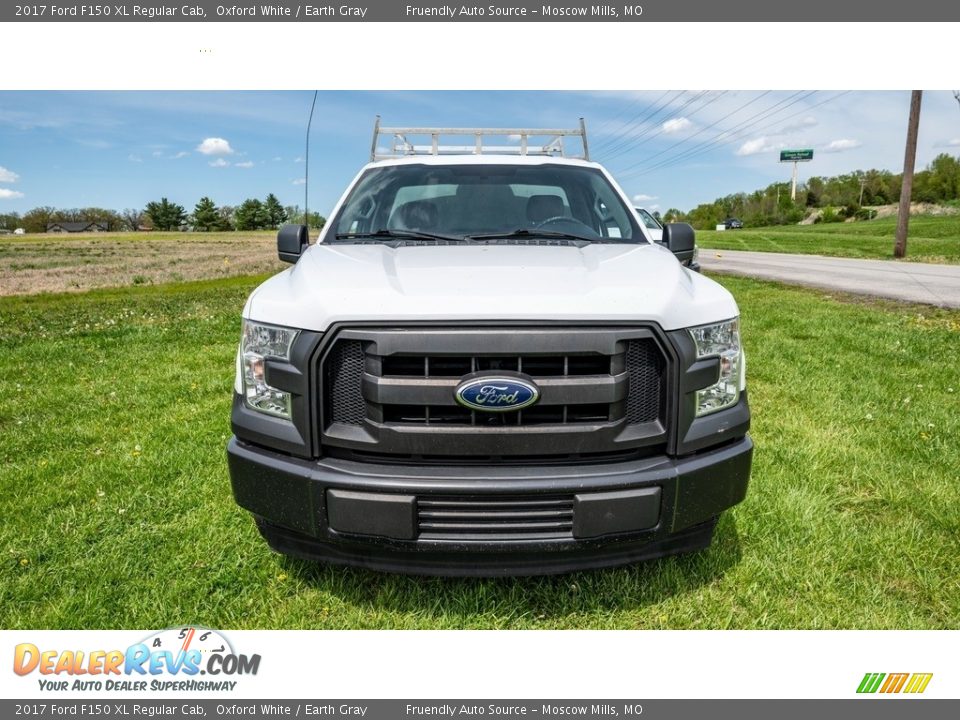 2017 Ford F150 XL Regular Cab Oxford White / Earth Gray Photo #9