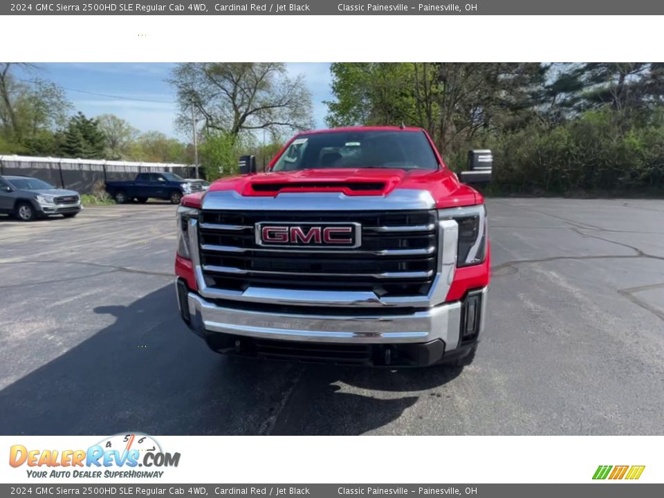 2024 GMC Sierra 2500HD SLE Regular Cab 4WD Cardinal Red / Jet Black Photo #2