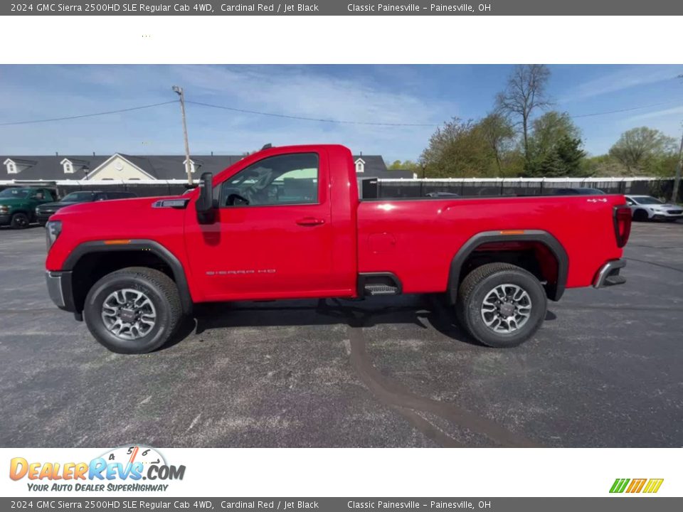 Cardinal Red 2024 GMC Sierra 2500HD SLE Regular Cab 4WD Photo #4