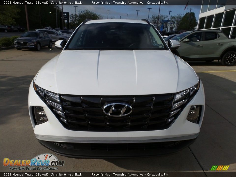 2023 Hyundai Tucson SEL AWD Serenity White / Black Photo #8