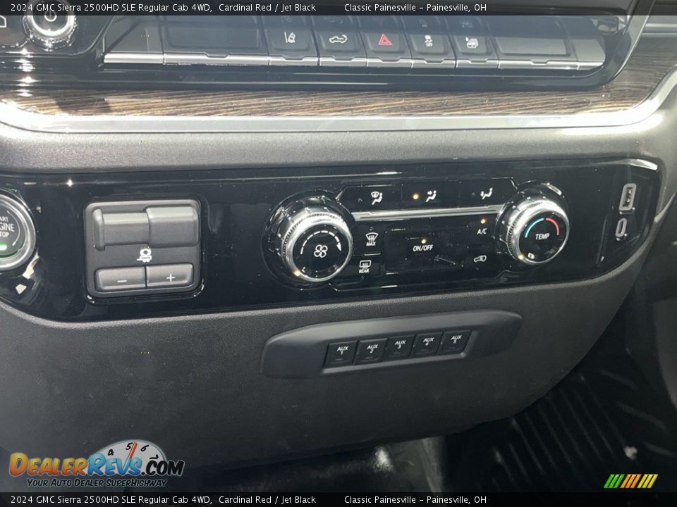 Controls of 2024 GMC Sierra 2500HD SLE Regular Cab 4WD Photo #17