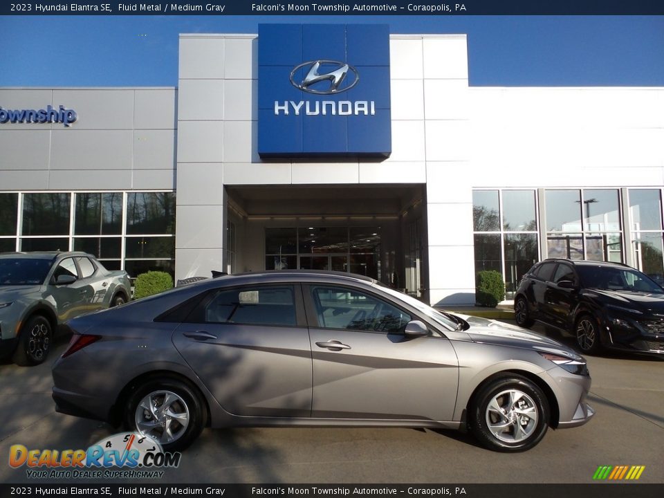 2023 Hyundai Elantra SE Fluid Metal / Medium Gray Photo #1