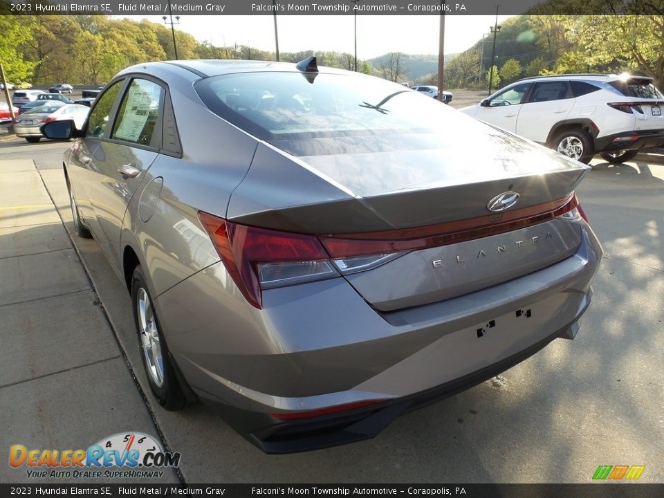 2023 Hyundai Elantra SE Fluid Metal / Medium Gray Photo #4