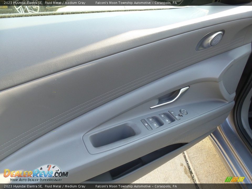 2023 Hyundai Elantra SE Fluid Metal / Medium Gray Photo #13