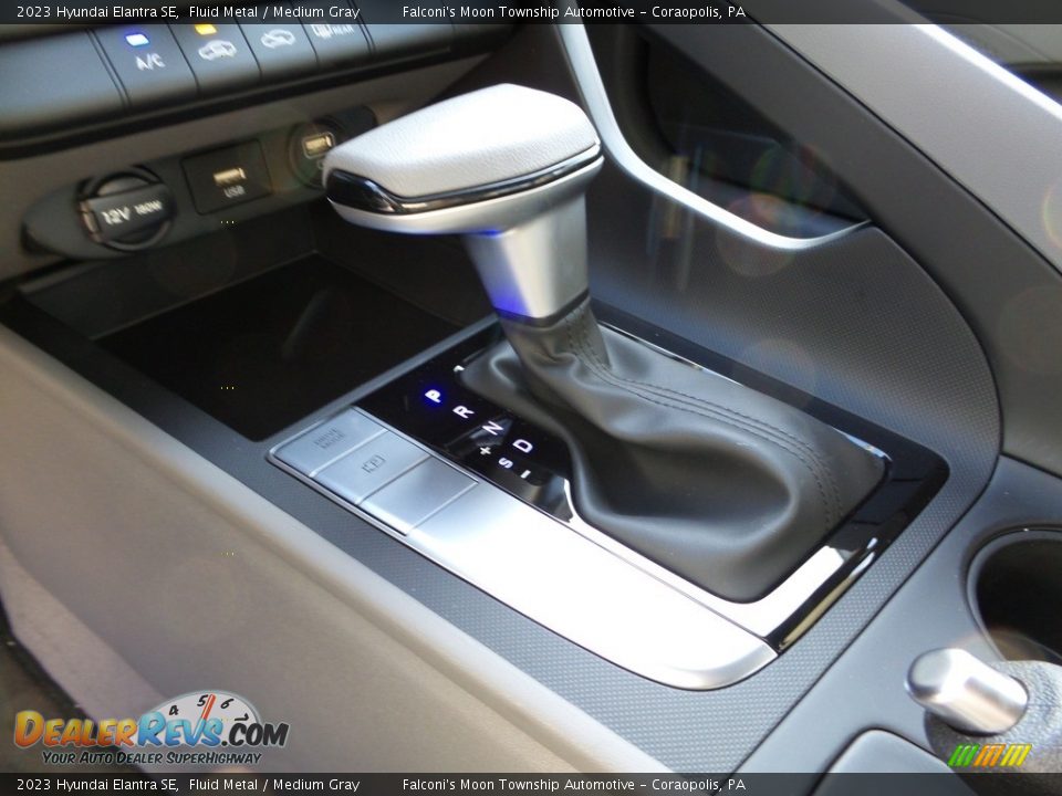2023 Hyundai Elantra SE Fluid Metal / Medium Gray Photo #14