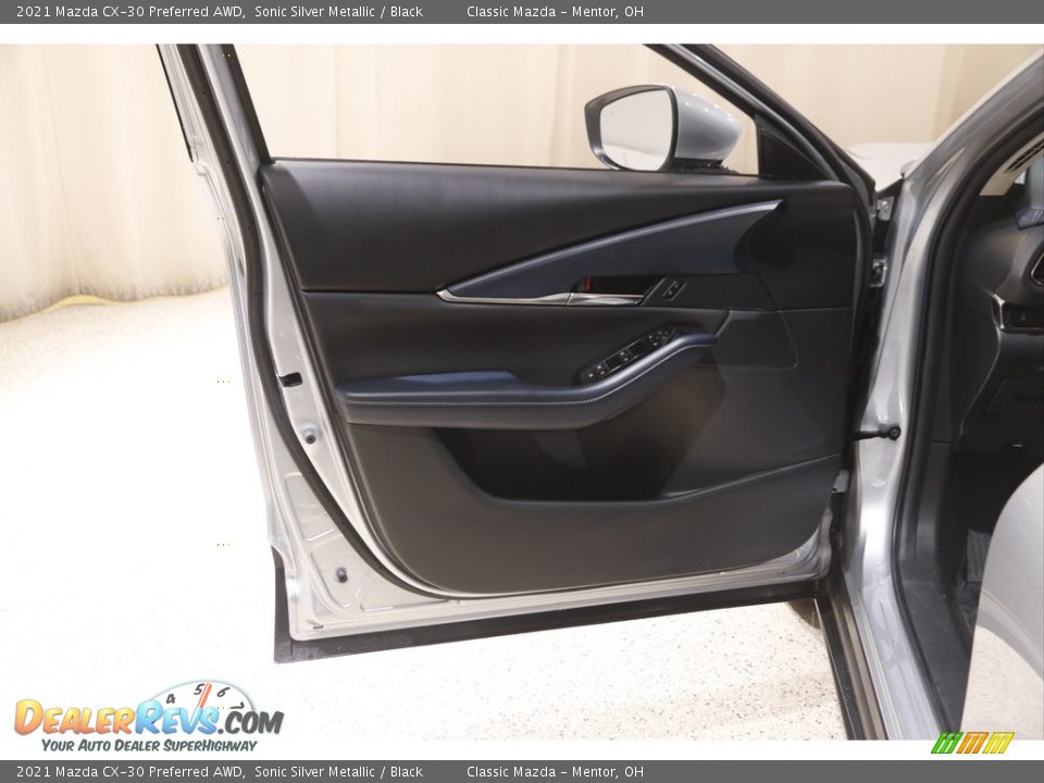 2021 Mazda CX-30 Preferred AWD Sonic Silver Metallic / Black Photo #4