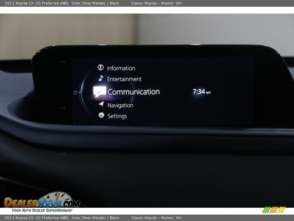 2021 Mazda CX-30 Preferred AWD Sonic Silver Metallic / Black Photo #9