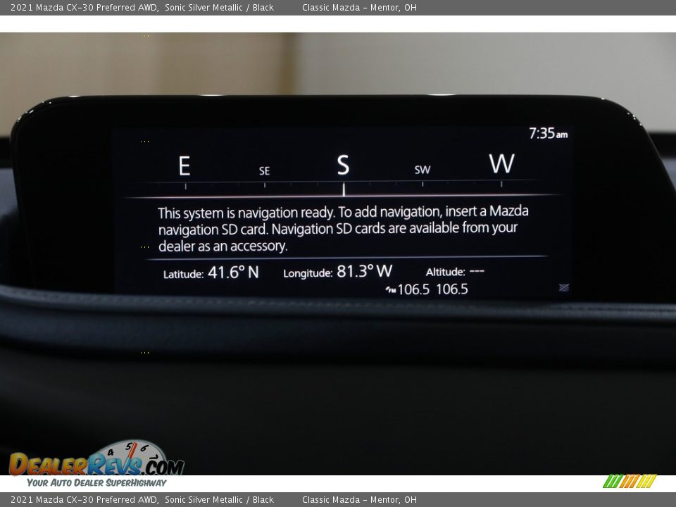 2021 Mazda CX-30 Preferred AWD Sonic Silver Metallic / Black Photo #12