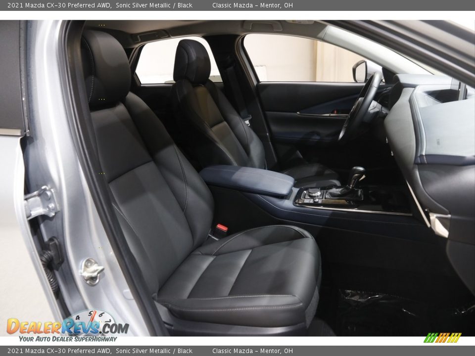 2021 Mazda CX-30 Preferred AWD Sonic Silver Metallic / Black Photo #17