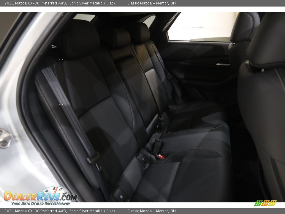 2021 Mazda CX-30 Preferred AWD Sonic Silver Metallic / Black Photo #18