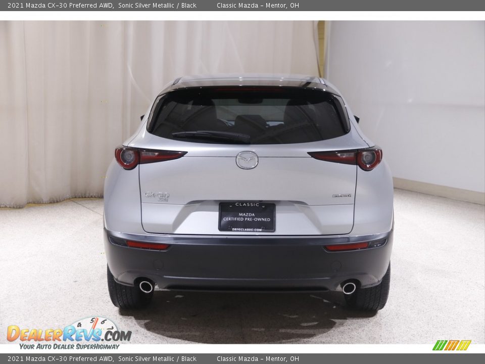 2021 Mazda CX-30 Preferred AWD Sonic Silver Metallic / Black Photo #20