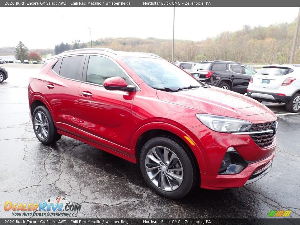 Front 3/4 View of 2020 Buick Encore GX Select AWD Photo #9
