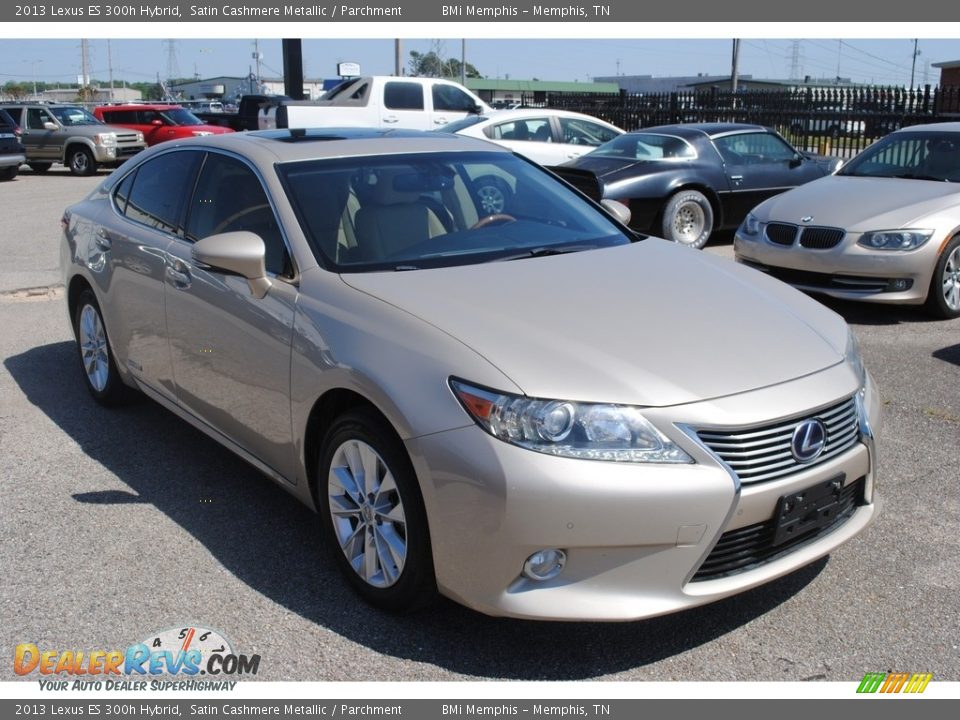 2013 Lexus ES 300h Hybrid Satin Cashmere Metallic / Parchment Photo #7