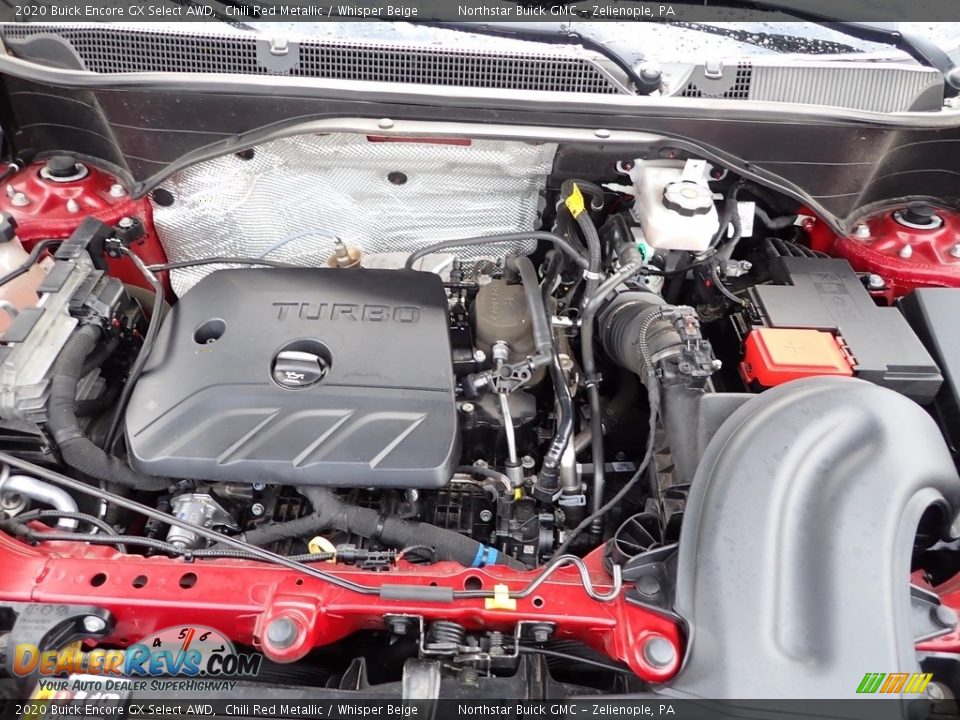2020 Buick Encore GX Select AWD 1.3 Liter Turbocharged DOHC 12-Valve VVT 3 Cylinder Engine Photo #14
