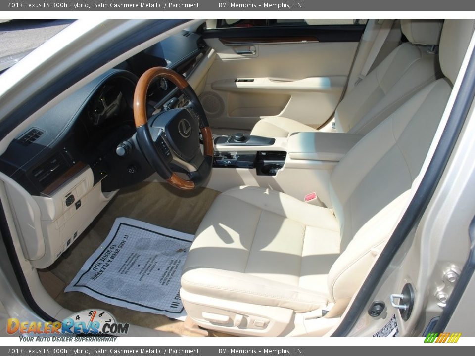 2013 Lexus ES 300h Hybrid Satin Cashmere Metallic / Parchment Photo #11