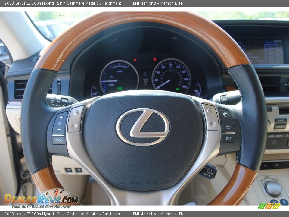 2013 Lexus ES 300h Hybrid Satin Cashmere Metallic / Parchment Photo #12