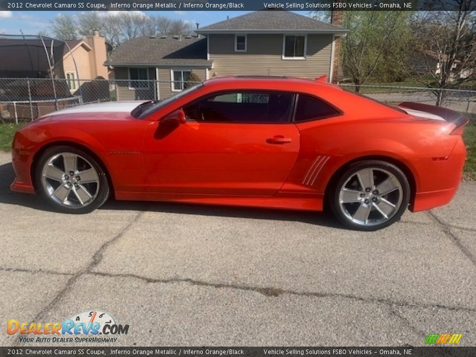 2012 Chevrolet Camaro SS Coupe Inferno Orange Metallic / Inferno Orange/Black Photo #1