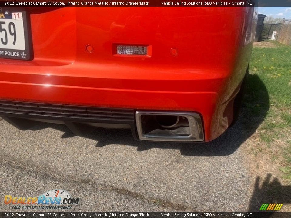 2012 Chevrolet Camaro SS Coupe Inferno Orange Metallic / Inferno Orange/Black Photo #14