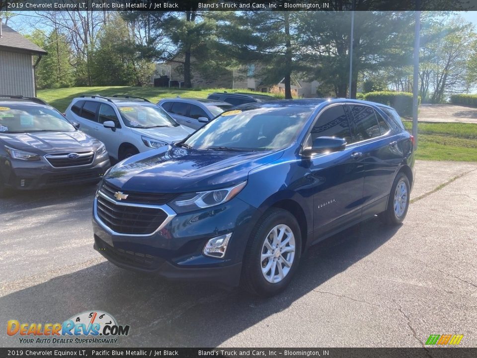 2019 Chevrolet Equinox LT Pacific Blue Metallic / Jet Black Photo #2