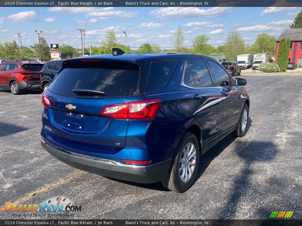 2019 Chevrolet Equinox LT Pacific Blue Metallic / Jet Black Photo #7