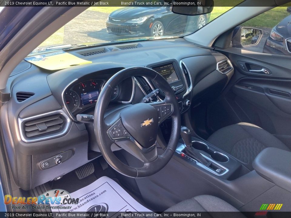 2019 Chevrolet Equinox LT Pacific Blue Metallic / Jet Black Photo #12