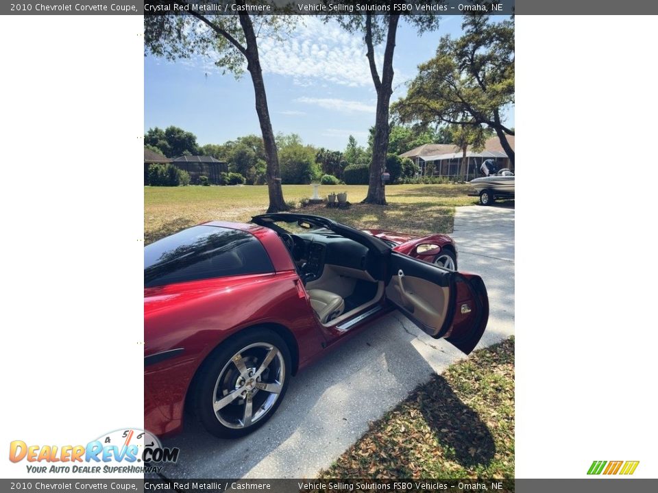 2010 Chevrolet Corvette Coupe Crystal Red Metallic / Cashmere Photo #7
