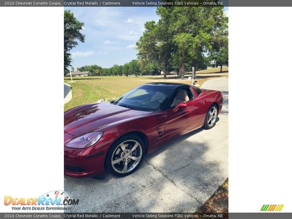 2010 Chevrolet Corvette Coupe Crystal Red Metallic / Cashmere Photo #12