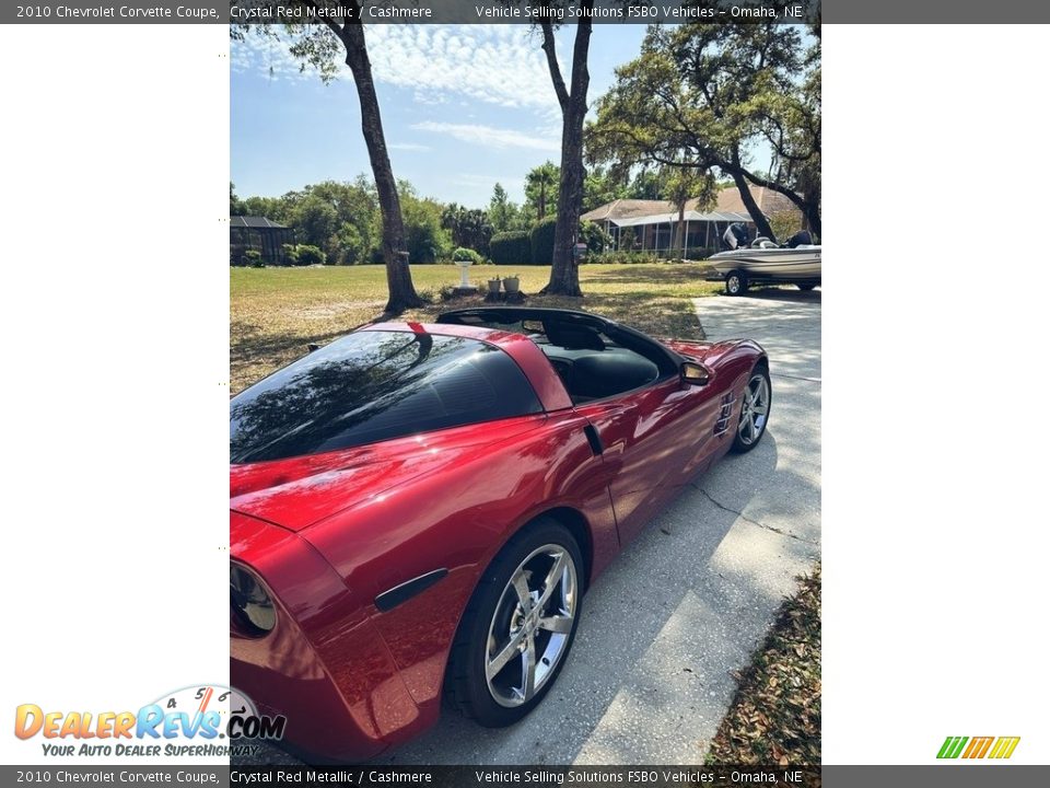 2010 Chevrolet Corvette Coupe Crystal Red Metallic / Cashmere Photo #13