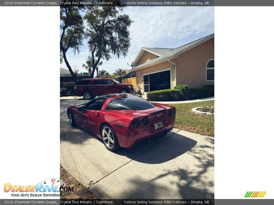 2010 Chevrolet Corvette Coupe Crystal Red Metallic / Cashmere Photo #14