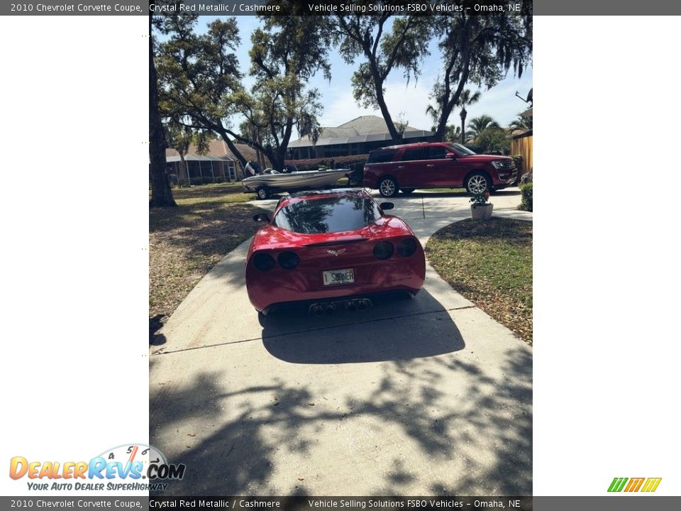 2010 Chevrolet Corvette Coupe Crystal Red Metallic / Cashmere Photo #15