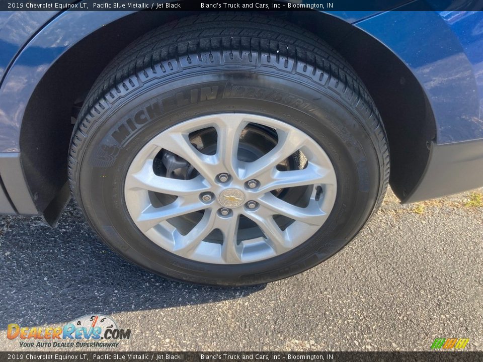 2019 Chevrolet Equinox LT Pacific Blue Metallic / Jet Black Photo #34