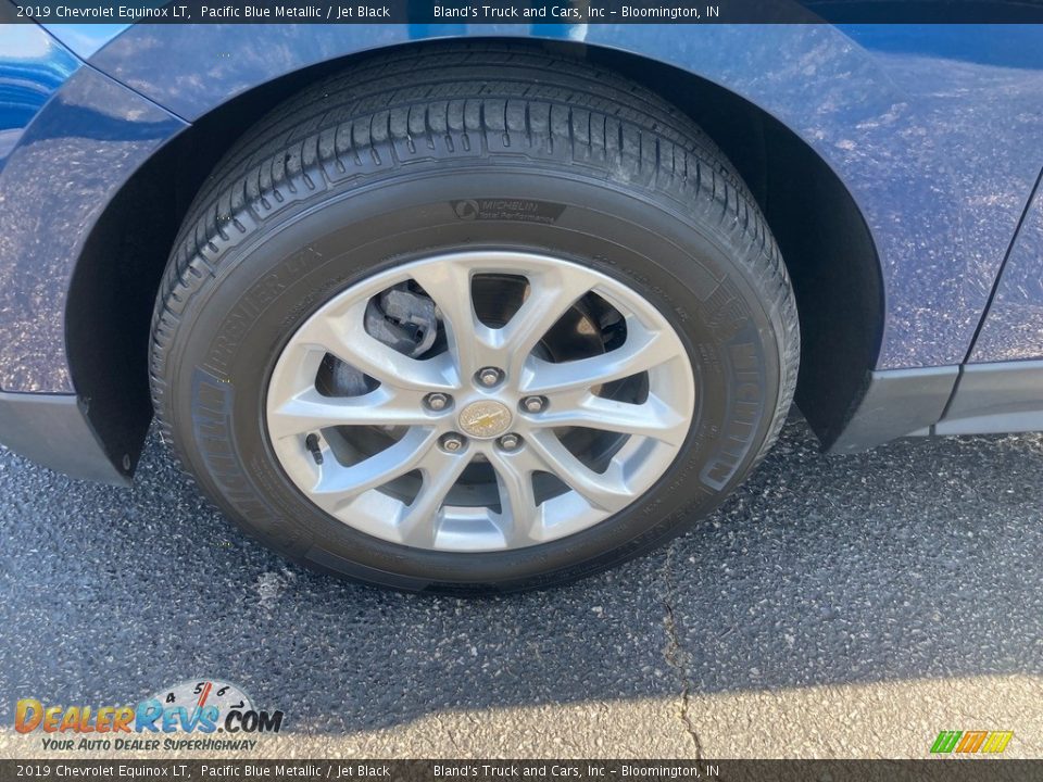 2019 Chevrolet Equinox LT Pacific Blue Metallic / Jet Black Photo #35