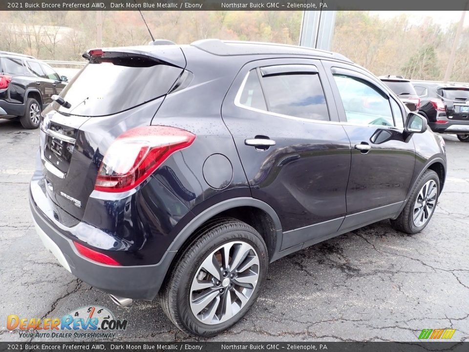 2021 Buick Encore Preferred AWD Dark Moon Blue Metallic / Ebony Photo #7